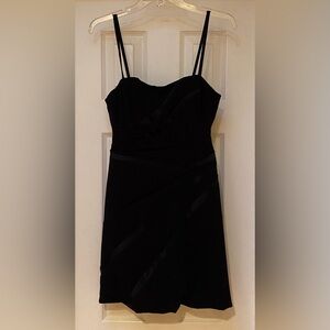Nanette Lepore black mini dress size 2.